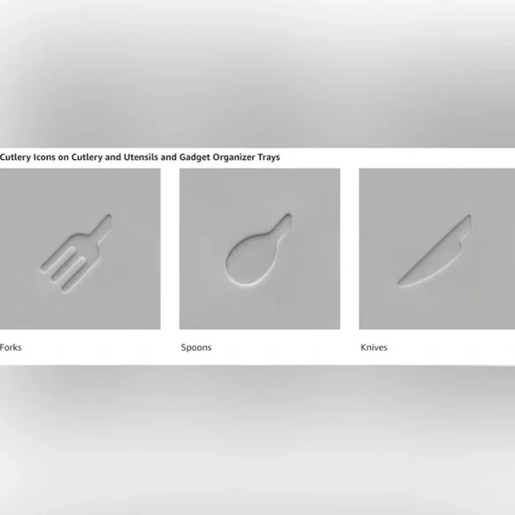 Joseph Joseph Drawer Store - Compact Cutlery Drawer Organizer, Grey - Picture 6 of 14